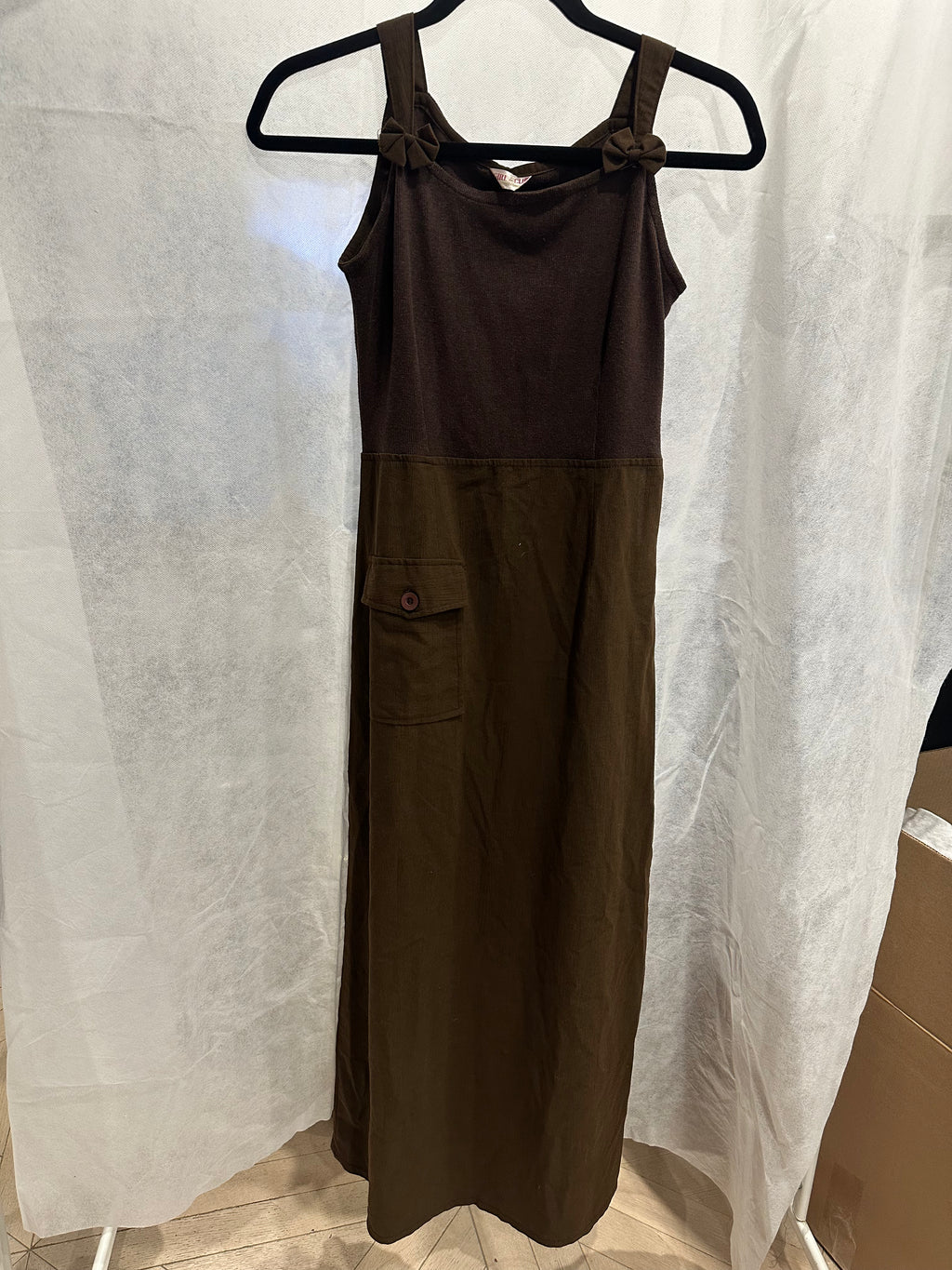 Girl club brown dress