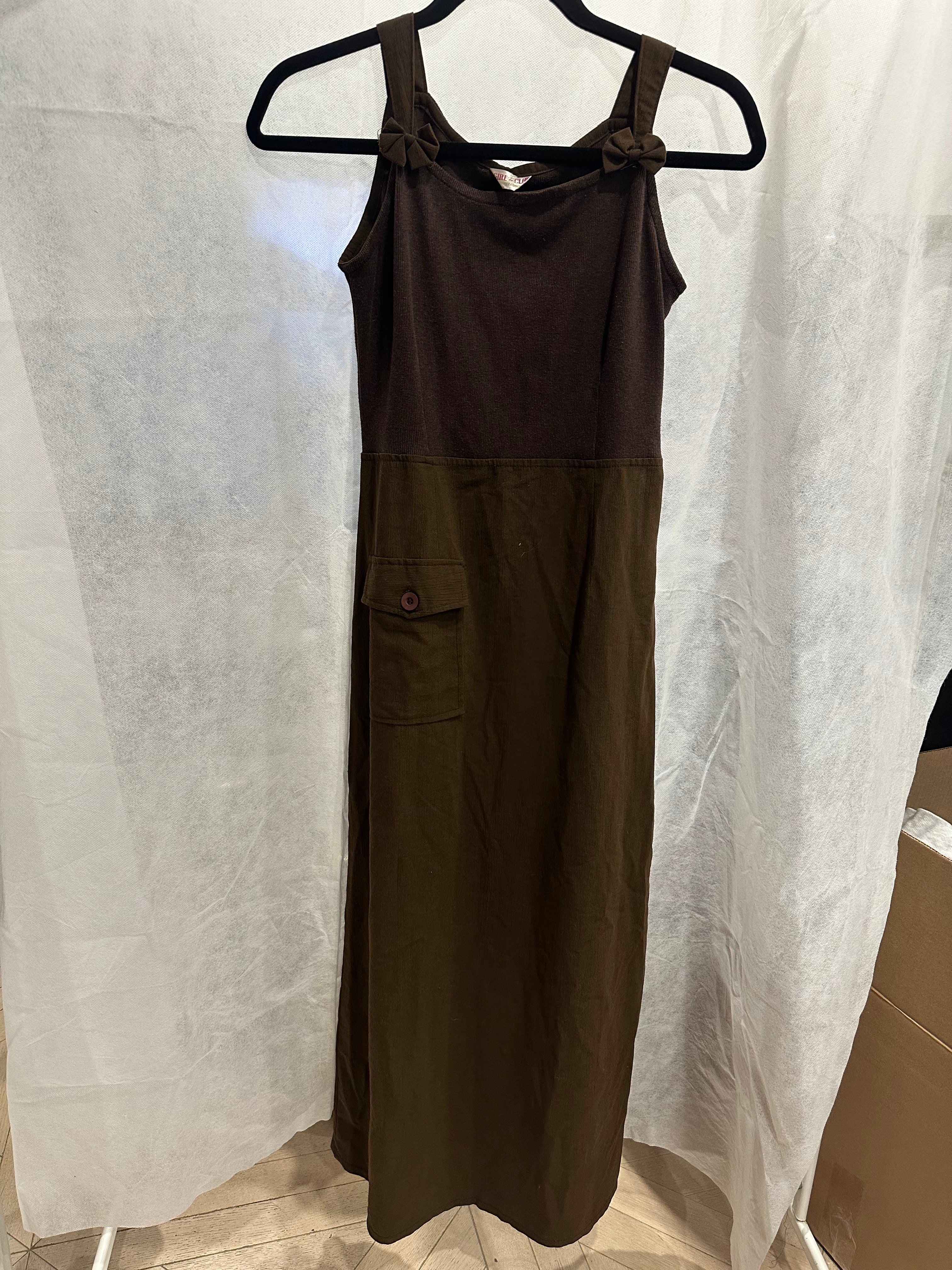 Girl club brown dress