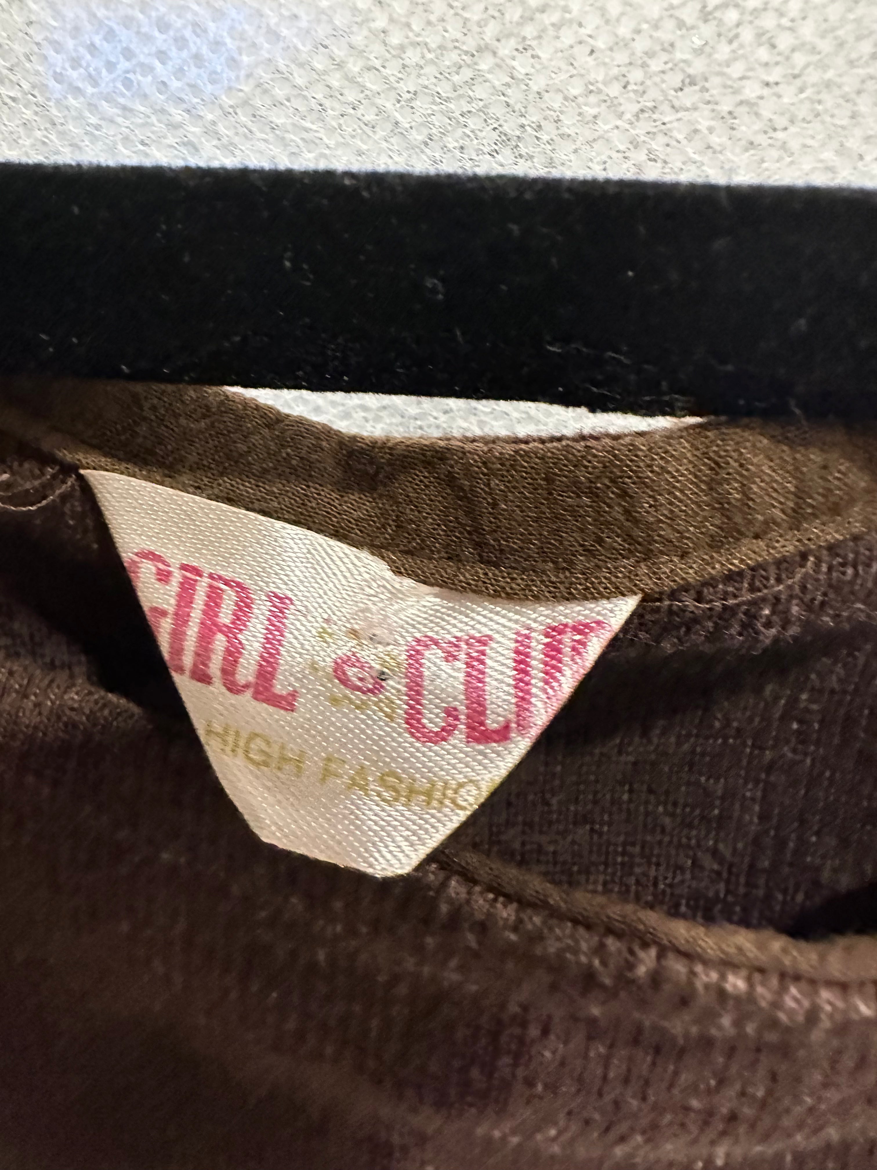 Girl club brown dress